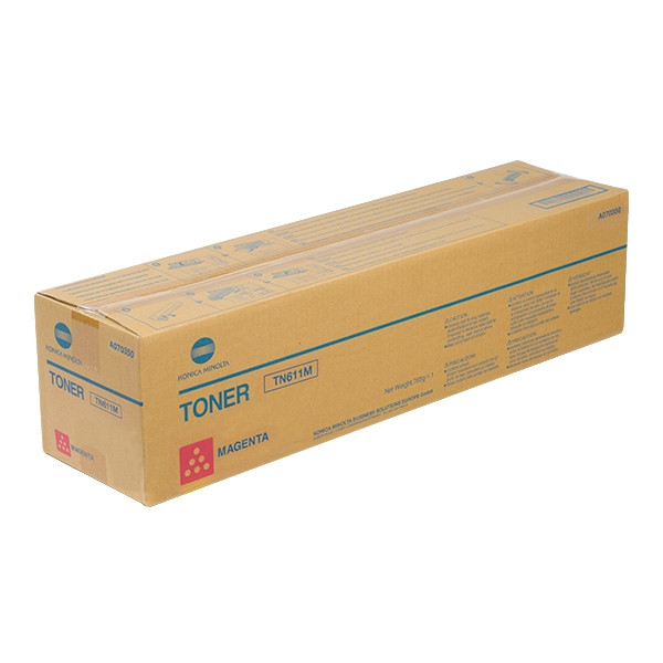 Minolta Konica Minolta TN-611M toner magenta (origineel) A070350 072266 - 1