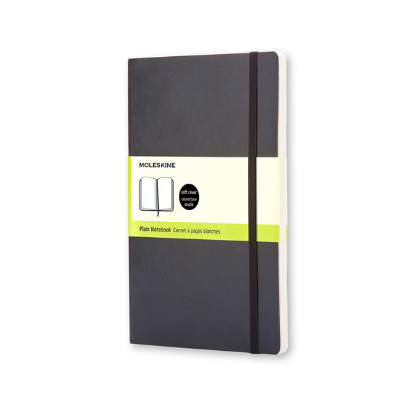 Moleskine pocket notitieboek blanco soft cover zwart IMQP613 313054 - 1