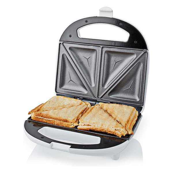 Nedis tosti ijzer wit (700 W) KASM110FWT 225516 - 3