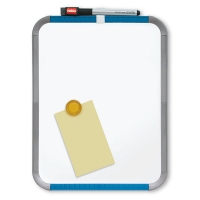 Nobo slimline whiteboard magnetisch gelakt staal 28 x 22 cm wit QB05142ASTD 247140