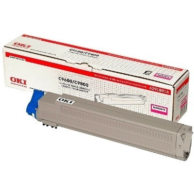 OKI 42918914 toner magenta (origineel) 42918914 035786 - 1