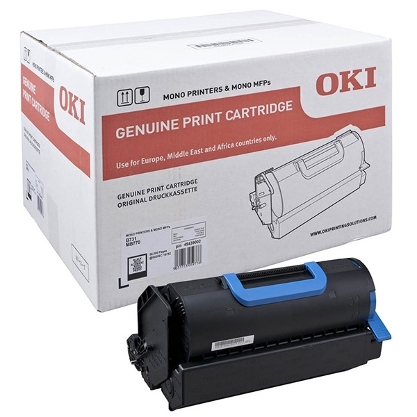 OKI 45439002 toner zwart hoge capaciteit (origineel) 45439002 902873 - 1