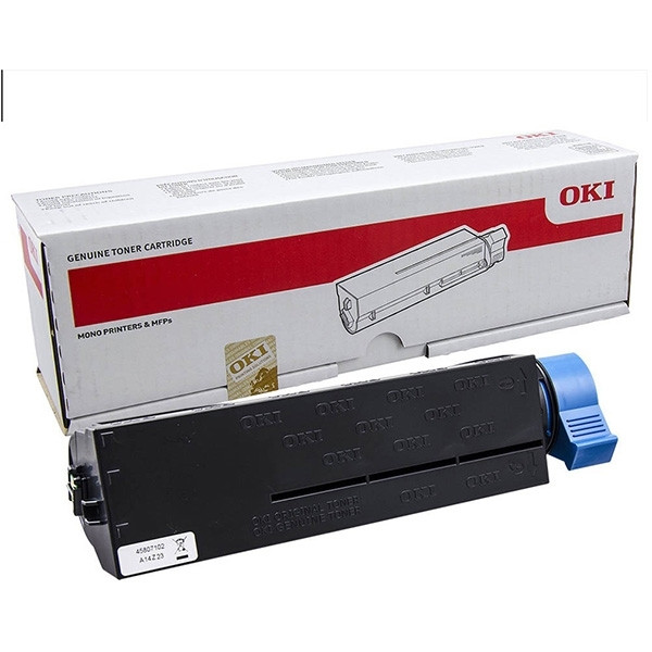 OKI 45807102 toner zwart (origineel) 45807102 042700 - 1