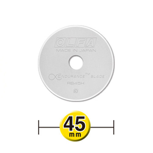 Olfa RB45H-1 roterend reservemes voor RTY-2/DX 45 mm RB45H-1 219714 - 1