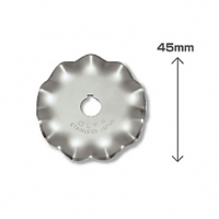 Olfa WAB45-1 roterend reserve waving mes voor RTY-2/DX 45 mm WAB45-1 219716