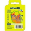 Olivetti FPJ 27 (B0203 K) 3 kleuren foto inktcartridge (origineel) B0203K 042290