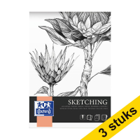 Aanbieding: 3x Oxford Sketching schetsblok A3 120 grams (50 vel)