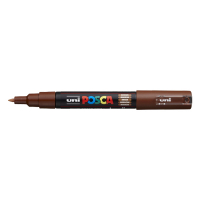 POSCA PC-1MC verfmarker bruin (0,7 - 1 mm conisch) PC1MCM 424053