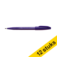 Aanbieding: 12x Pentel Sign S520 fineliner violet (0,8 mm)