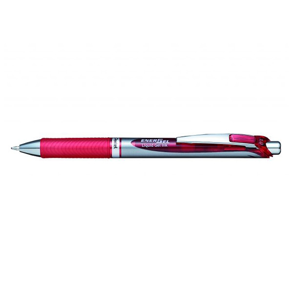 Pentel Energel BL80 rollerpen rood 016447 210359 - 1