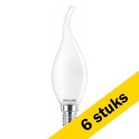 Aanbieding: 6x Philips E14 led-lamp sierkaars mat 2.2W (25W)