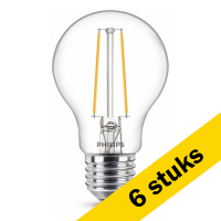 Aanbieding: 6x Philips E27 filament led lamp peer warm wit 2.2W (25W)