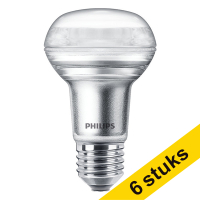 Aanbieding: 6x Philips E27 led-lamp Classic reflector R63 dimbaar 4.5W (60W)