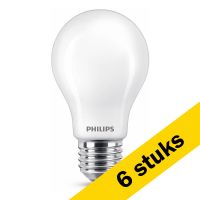 Aanbieding: 6x Philips E27 led lamp peer mat warm wit 4.5W (40W)