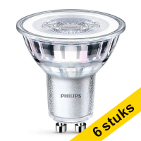 Aanbieding: 6x Philips GU10 led-spot glas 4000K 2.7W (25W)