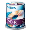 Philips DVD-R 100 stuks in cakebox