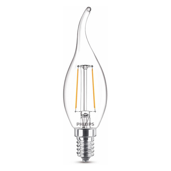 Philips E14 filament led-lamp sierkaars helder 2W (25W) 929001238455 LPH02443 - 1