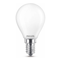 Philips E14 led-lamp kogel mat 6.5W (60W) 929002028755 LPH02384