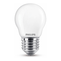 Philips E27 led-lamp kogel mat 2.2W (25W) 929002027328 LPH02360