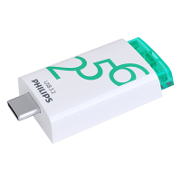 Philips USB 3.2-stick Click 256GB USB-C aansluiting FM25FD175B 098714