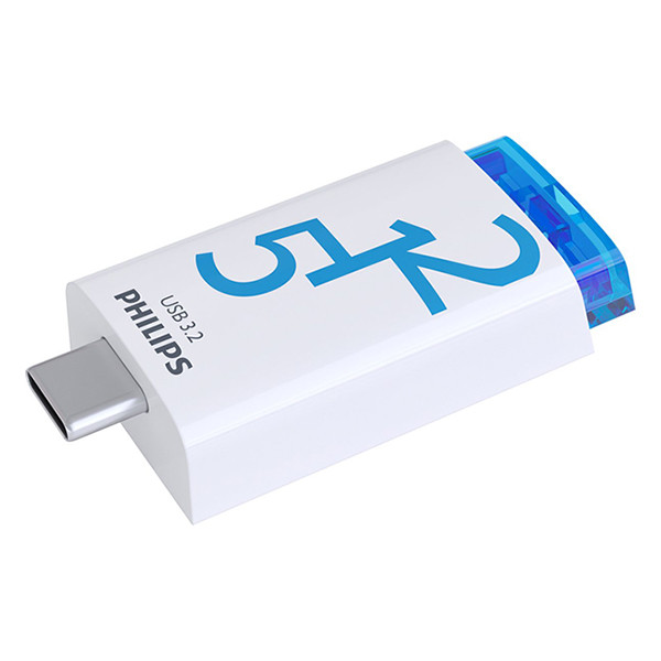 Philips USB 3.2-stick Click 512GB USB-C aansluiting FM51FD175B 098715 - 1