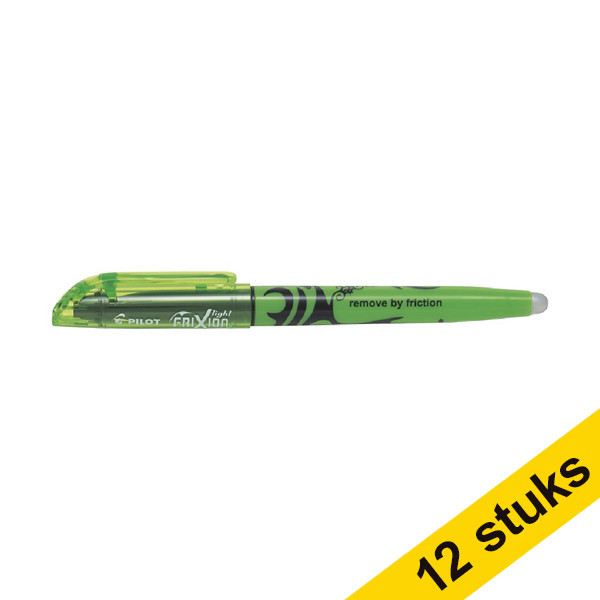 Pilot Aanbieding: 12x Pilot markeerstift Frixion groen  240085 - 1