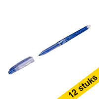 Pilot Aanbieding: 12x Pilot rollerpen Frixion Point blauw  240087