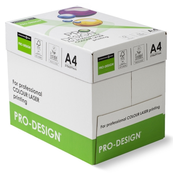 kroeg kathedraal draadloze Pro-Design papier 1 doos van 1.250 vel A4 - 160 grams Pro-Design 123inkt.nl
