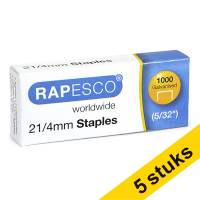 Rapesco 21/4 nietjes gegalvaniseerd (5000 stuks)  226841