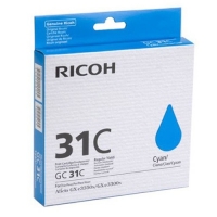 Ricoh GC-31C gel inktcartridge cyaan (origineel) 405689 073946