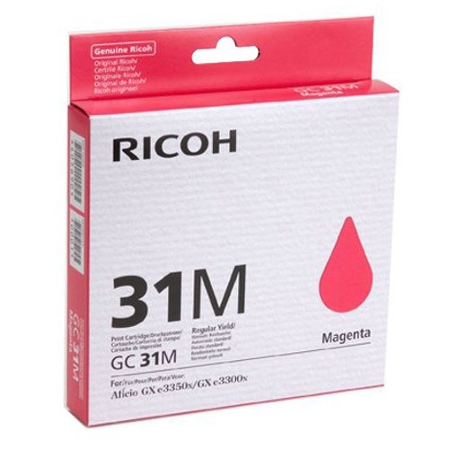 Ricoh GC-31M gel inktcartridge magenta (origineel) 405690 073948 - 1