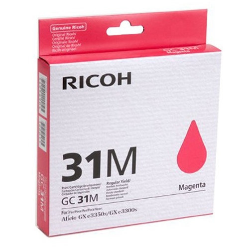 Ricoh GC-31M gel inktcartridge magenta (origineel) 405690 905932 - 1