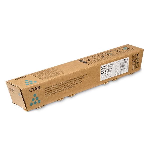 Ricoh MP C3503 toner cyaan (origineel) 841820 902258 - 1