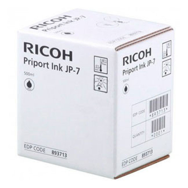 Ricoh type JP7 inktcartridge zwart (origineel) 893713 074714 - 1