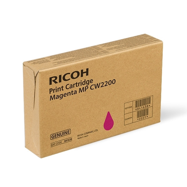 Ricoh type MP CW2200 inktcartridge magenta (origineel) 841637 067004 - 1