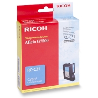 Ricoh type RC-C31 inktcartridge cyaan (origineel) 405505 074882