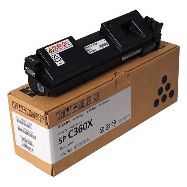 Ricoh type SP C360X toner zwart extra hoge capaciteit (origineel) 408250 067108 - 1