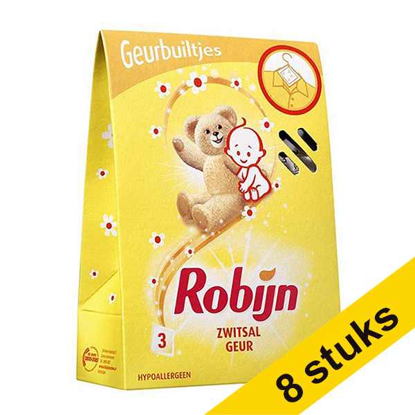 Robijn Aanbieding: 8x Robijn Zwitsal geurbuiltjes kastverfrisser (3 stuks)  SRO05130 - 1