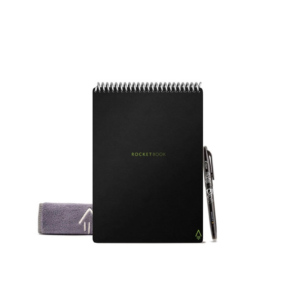 Rocketbook Flip herbruikbaar notitieboek A5 zwart (36 vel) FLP-E-K-A FLP-E-RC-A-FR 224593 - 1