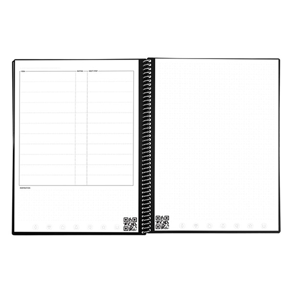 Rocketbook Fusion herbruikbaar notitieboek/planner A5 zwart (21 vel) EVRF-E-K-A EVRF-E-RC-A-EU EVRF-L-RC-A-FR 224587 - 5