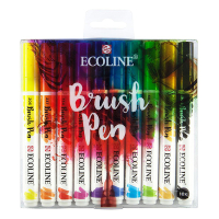 Royal Talens Talens Ecoline brushpennen assorti (10 stuks) 11509007 407246