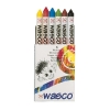 Talens Wasco waskrijt gekleurd (6 stuks)