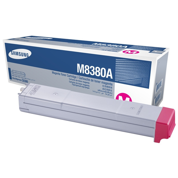 Samsung CLX-M8380A (SU591A) toner magenta (origineel) CLX-M8380A/ELS 033642 - 1