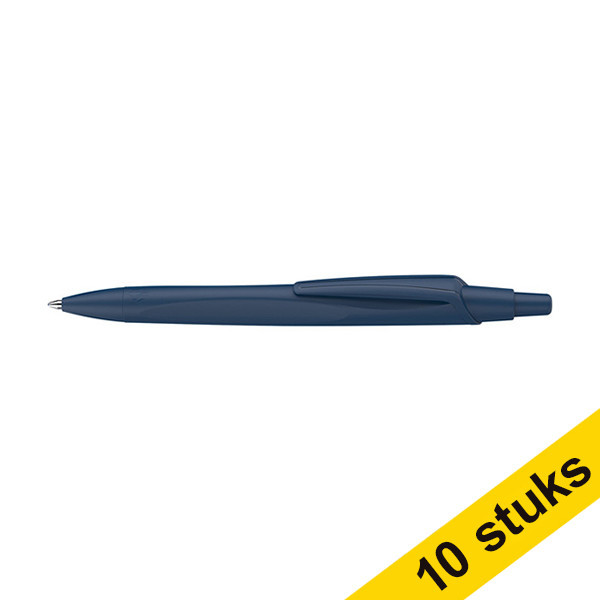 Schneider Aanbieding: 10x Schneider Reco balpen donkerblauw  217278 - 1