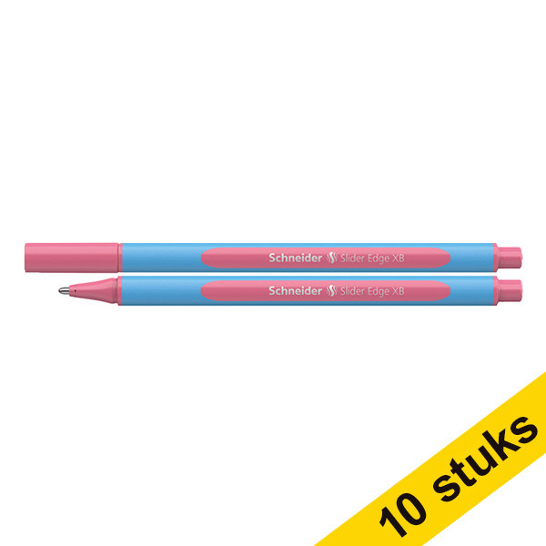 Schneider Aanbieding: 10x Schneider Slider Edge Pastel balpen flamingo  217252 - 1