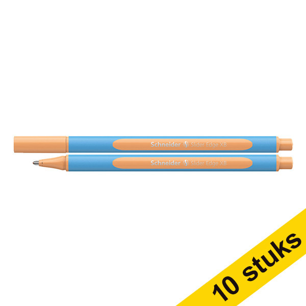 Schneider Aanbieding: 10x Schneider Slider Edge Pastel balpen peach  217254 - 1