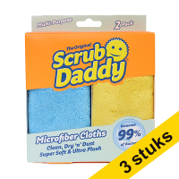 Scrub Daddy Aanbieding: 3x Scrub Daddy microvezel doekjes (2 stuks)  SSC00246