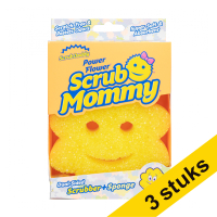 Scrub Daddy Aanbieding: 3x Scrub Mommy Special Edition lente gele bloem SSC00254 SSC01011