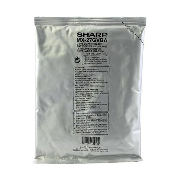 Sharp MX-27GVBA developer zwart (origineel) MX27GVBA 082476 - 1