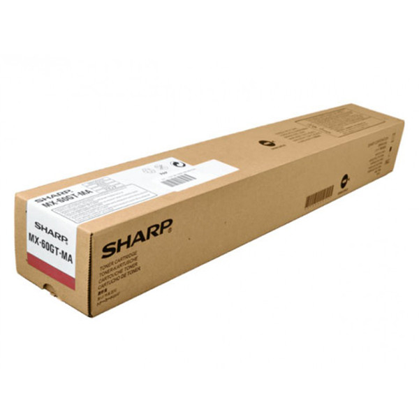 Sharp MX-60GTMA toner magenta (origineel) MX60GTMA 904179 - 1